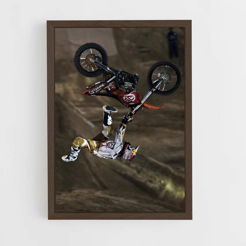 Poster Airborne Rider – affiche Motocross freestyle (vue 5)